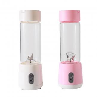 Portable 6-Blade USB Rechargeable Blender | Mini Smoothie Maker, Personal Juicer Cup & Fruit Juice Blender